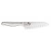 Couteau Santoku japonais Kai Seki Magoroku Shoso alvéolé 16.5cm