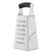Râpe 4 faces Berghoff Essentials tout inox + poignée PP