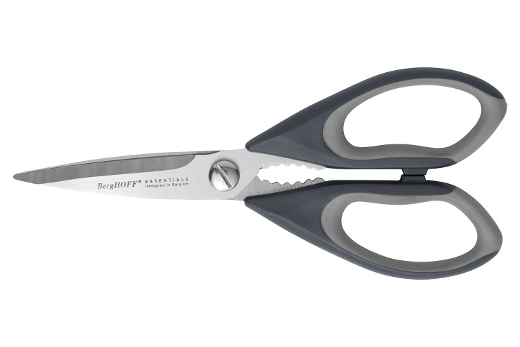 Ciseaux de cuisine Berghoff Essentials 22,5cm inox et PP + &eacute;tui