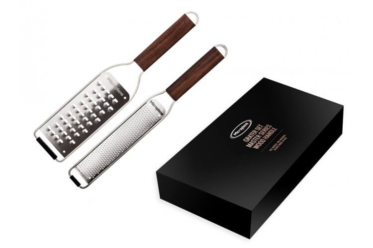 Coffret cadeau Microplane Master râpe zesteur + râpe très gros grains