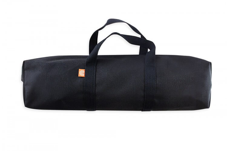 Trousse vide CHEF ROLL haut de gamme pour 10 couteaux et ustensiles - Noir
