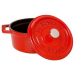 Cocotte ronde en fonte émaillée STAUB cerise