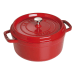 Cocotte ronde en fonte émaillée STAUB cerise