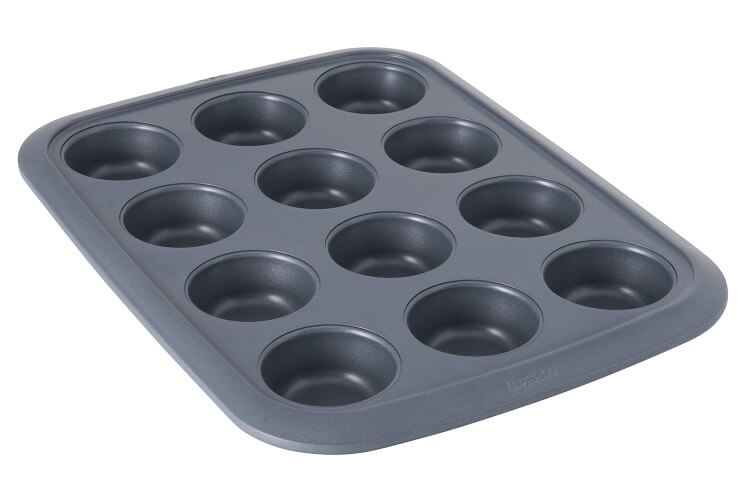 Moule pour 12 cupcakes Berghoff Gem Ø6,5cm acier carbone