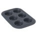 Moule pour 6 cupcakes Berghoff Gem Ø6,5cm acier carbone