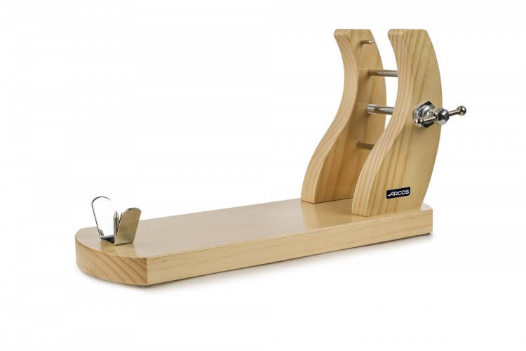 Serre jambon Arcos en bois de pin