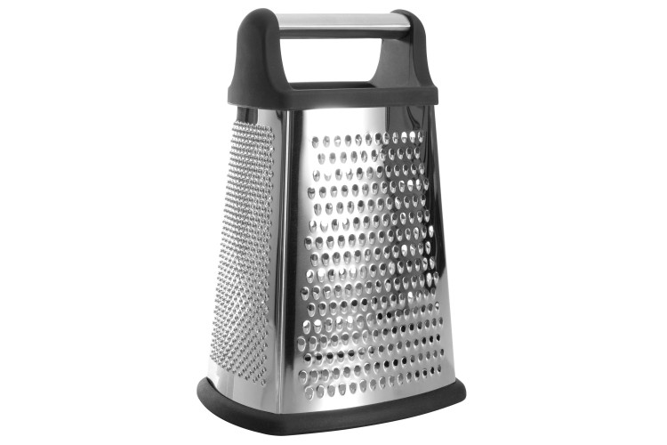 R&acirc;pe 4 faces BergHOFF Essentials acier inox + poign&eacute;e