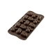 Moule à chocolat silicone Silikomart Easy Choc spécial Noël 214X106 mm