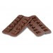 Moule à chocolat silicone Silikomart Easy Choc spécial Noël 214X106 mm