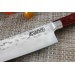 Mallette de 5 couteaux de cuisine Wusaki Pakka X50 manches pakkawood