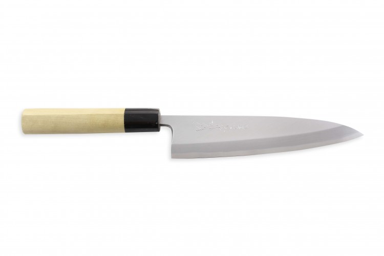 Couteau mioroshi japonais artisanal Yoshihiro Jyosaku White 2 steel 18cm