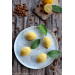 Moule pâtissier citron Silikomart en silicone blanc