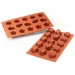 Moule en silicone professionnel Silikomart Silicon Flex spécial Noël 300 x 175mm