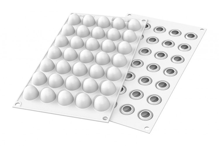 Moule en silicone professionnel Silikomart 35 micro truffes 22 x 20mm