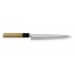 Couteau yanagiba japonais artisanal Yoshihiro Hongasumi White 2 steel 21cm