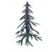 Boîte de 144 décors pour bûche sapin volume 3D 4.5cm