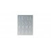Plaque de 16 sujets assortis pour chocolat 48 x 38mm