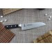 Couteau santoku japonais artisanal Yoshihiro acier SRS15 18cm