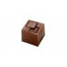 Moule à chocolats carrés 21 pièces de 10g
