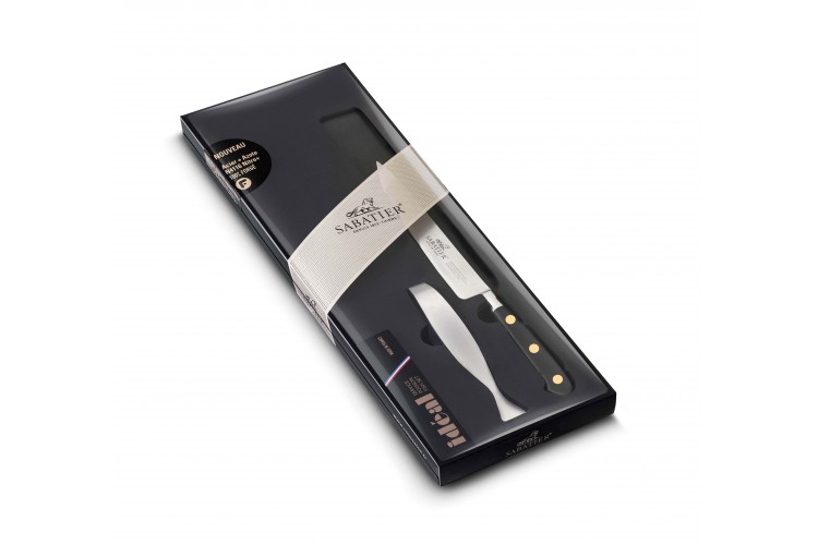 Coffret poisson SABATIER Id&eacute;al Laiton filet de sole 20cm + pince &agrave; ar&ecirc;tes
