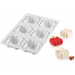 Moule pâtissier Silikomart de 6 mini nuages carrés