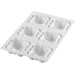 Moule pâtissier Silikomart de 6 mini nuages carrés