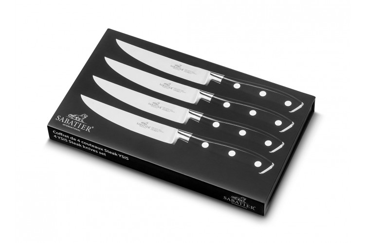 Coffret SABATIER International Ysis 4 couteaux &agrave; steak