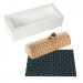 Kit moule à bûche 250 x 90mm + tapis de décor Silikomart