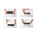 Kit moule à bûche 250 x 90mm + tapis de décor Silikomart