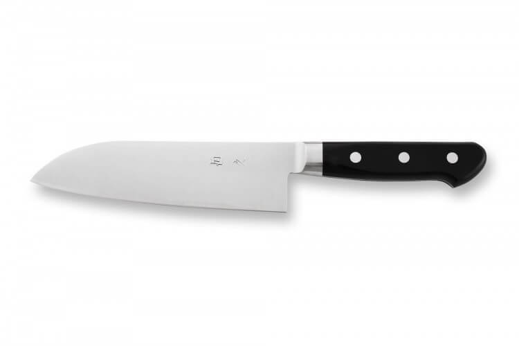 Couteau santoku japonais Tsunehisa 16.5cm acier SRS13