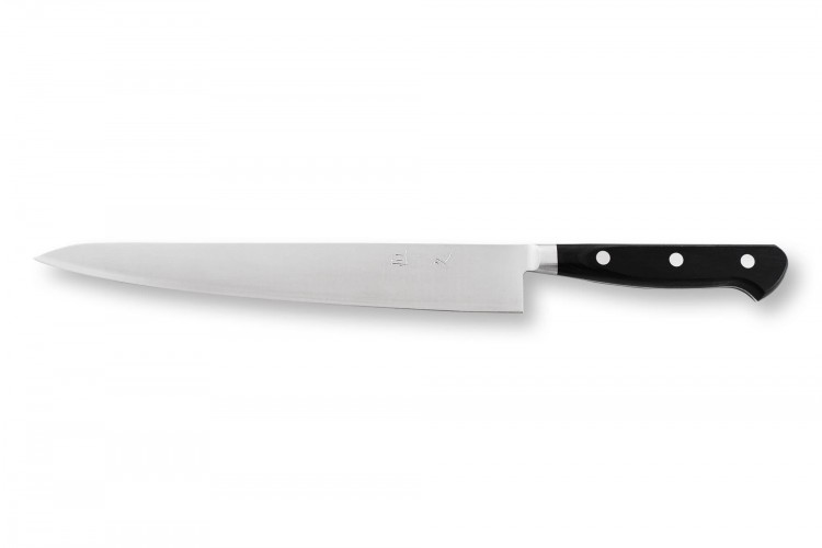 Couteau sujihiki japonais Tsunehisa 24cm acier SRS13