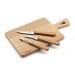 Set Sabatier International planche à découper + 2 couteaux + 1 éplucheur