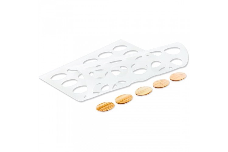 Plaque chablon ovale silicone 297 x 210 mn