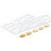 Plaque chablon ovale silicone 297 x 210 mn