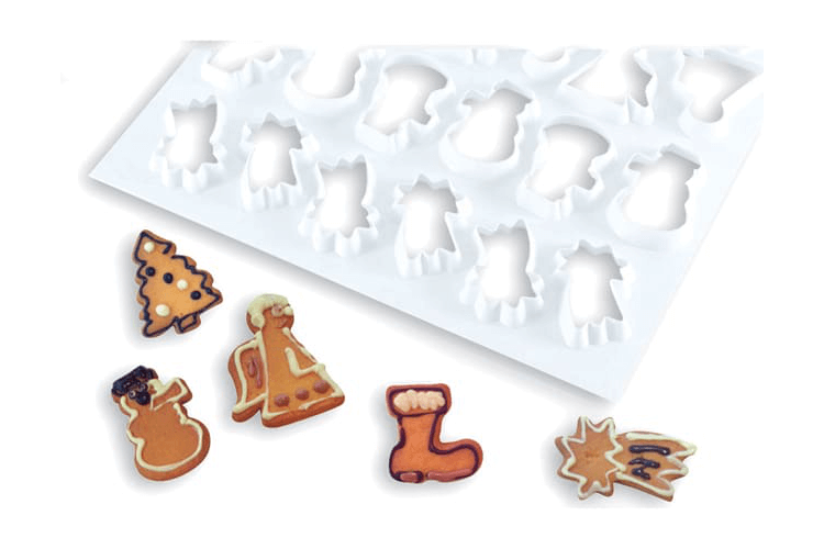 Plaque de découpoirs spécial Noël 390 x 570mm