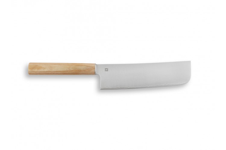 Couteau nakiri japonais Shizu Hamono Yuri manche clair