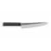 Couteau yanagiba japonais Shizu Hamono Yamato martelé 20cm manche sombre