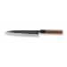 Couteau yanagiba japonais artisanal Moritaka Aogami Super Series carbone 21cm