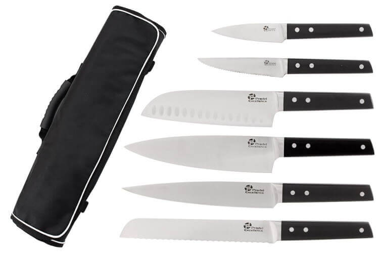 Mallette 6 couteaux cuisine Pro Pradel Excellence