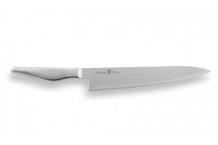 Couteau de chef japonais Shizu Hamono Kyo San Mai tout acier