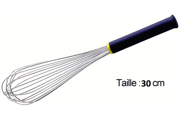 Fouet de cuisine FMC professionnel Matfer 30cm manche Exoglass&reg;