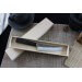 Couteau santoku japonais Shizu Hamono Yamato martelé 18cm manche sombre