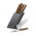 Bloc 6 couteaux de cuisine Victorinox Swiss Modern manches noyer