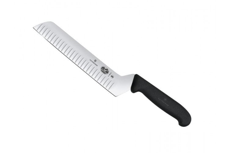 Couteau &agrave; beurre/fromage &agrave; p&acirc;te molle Victorinox lame alv&eacute;ol&eacute;e 21cm