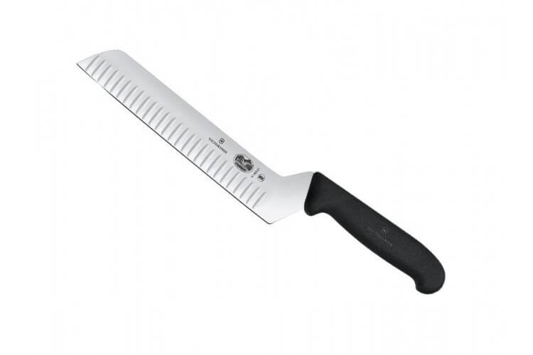 Couteau à beurre/fromage à pâte molle Victorinox lame alvéolée 21cm