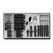 Ménagère 24 pièces Swissclassic Victorinox acier inox 18/10 manche polypropylène noir