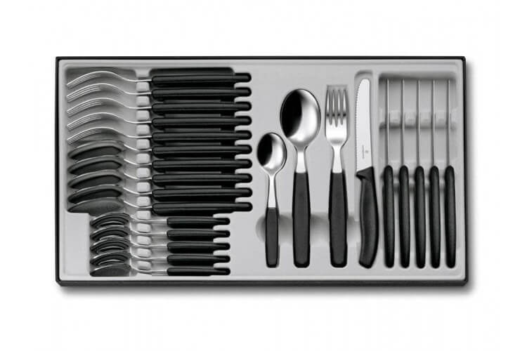 Ménagère 24 pièces Victorinox Swissclassic acier inox 18/10 manche polypropylène