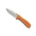 Couteau Herbertz ABS orange 11cm inox + clip