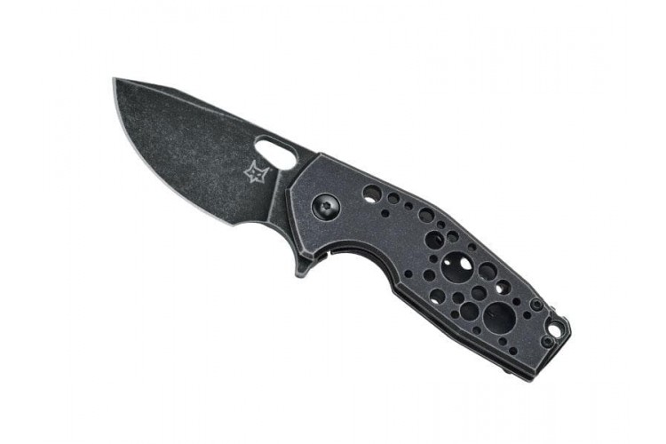 Couteau pliant Fox Suru inox manche alu 9cm + clip