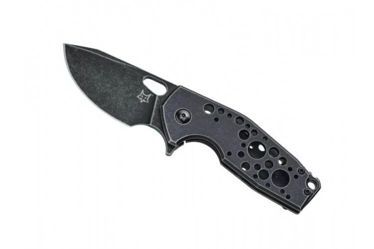 Couteau pliant Fox Suru inox manche alu 9cm + clip